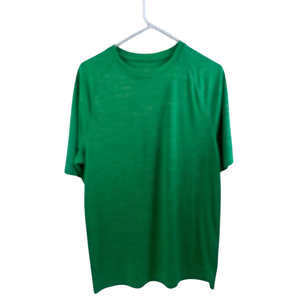 SB Tech Training Shirt Size M Green Sap Moisture Wicking CoolPlay Mens